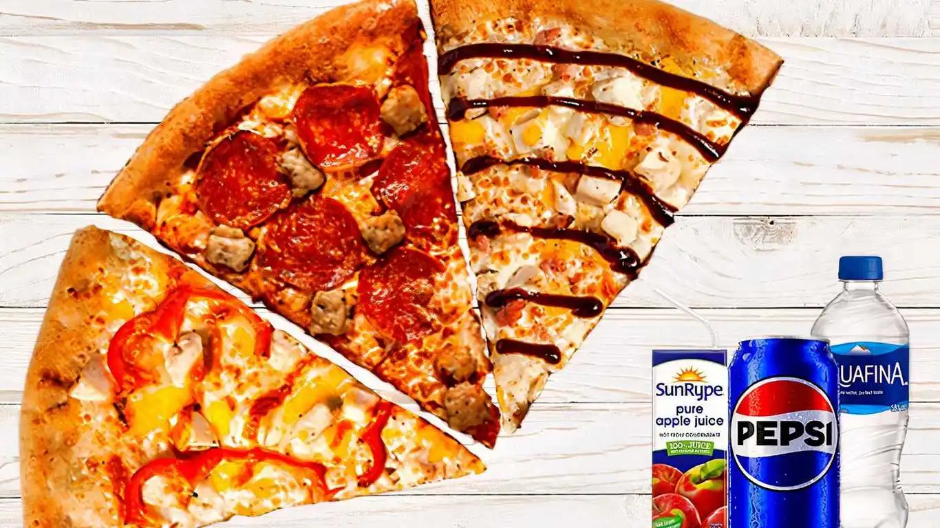 Combo meal deals at Freshslice Pizza Saskatoon - pizza, sides and drinks bundled together for great value